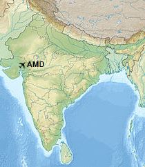 Ahmedabad Airport Location