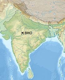 Bhopal Airport Location