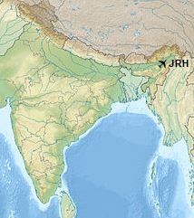 Jorhat Airport Location Map