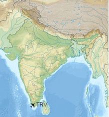 Thiruvananthapuram Airport Location